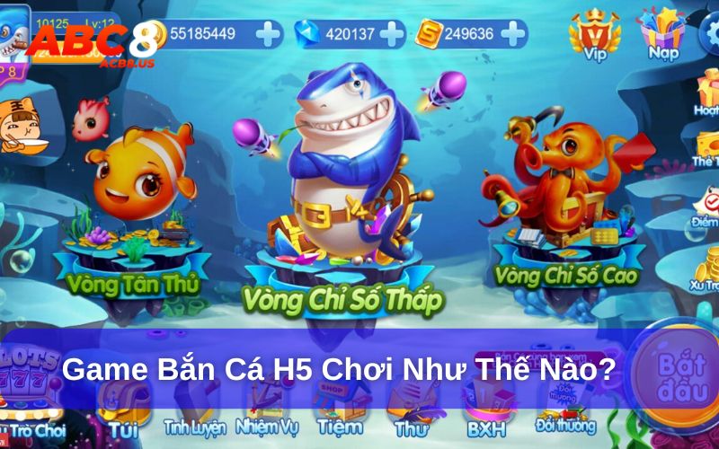 Game bắn cá H5 chơi như thế nào? Mẹo và kinh nghiệm từ cao thủ Truy cập vào trang web hoặc nền tảng hỗ trợ game H5