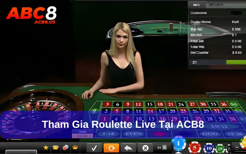 Roulette - Game Cò Quay Cực Sống Động, Vui Nhộn Tại ACB8 Chơi Roulette tại nhà cái đình đám ACB8