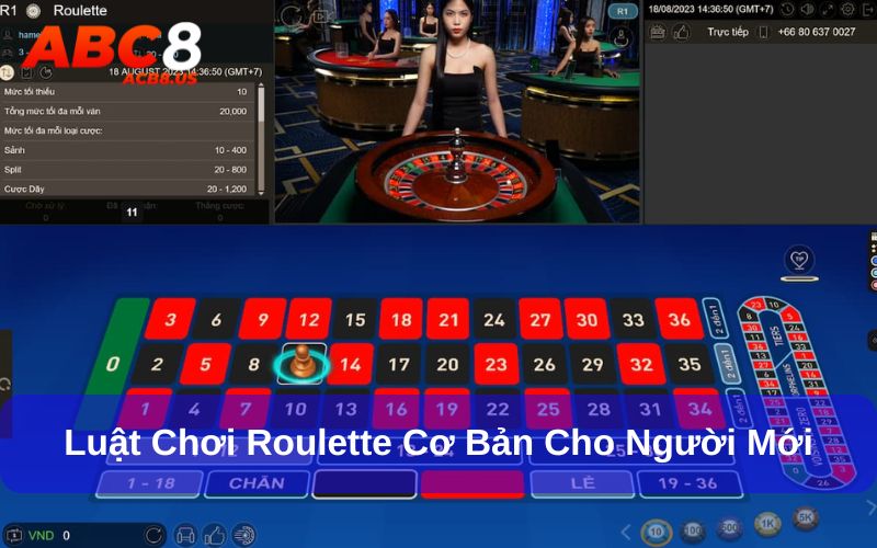 Roulette - Game Cò Quay Cực Sống Động, Vui Nhộn Tại ACB8 Luật chơi cò quay cơ bản nhất