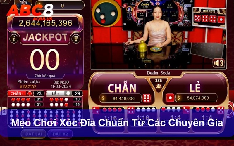 Xóc Đĩa - Trò Chơi Dân Gian Với Giao Diện Quốc Tế Tại ACB8 Mẹo chơi xóc đĩa