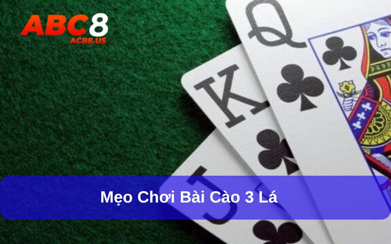 Bài Cào: Chuyên Gia ACB8 Hướng Dẫn Cách Chơi Hiệu Quả Nhất Mẹo đánh bài cào 3 lá mang lại hiệu quả cao